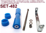 KEEL ROLLER-300MM POLYURETHANE ROLLER FOR BOAT TRAILERS WITH FULL COVER END CAPS