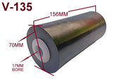 KEEL ROLLERS FOR BOAT TRAILER --150MM TO 158MM POLYURETHANE ROLLERS