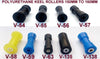 KEEL ROLLERS FOR BOAT TRAILER --150MM TO 158MM POLYURETHANE ROLLERS