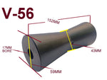 KEEL ROLLERS FOR BOAT TRAILER --150MM TO 158MM POLYURETHANE ROLLERS