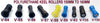KEEL ROLLERS FOR BOAT TRAILER --150MM TO 158MM POLYURETHANE ROLLERS
