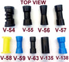 KEEL ROLLERS FOR BOAT TRAILER --150MM TO 158MM POLYURETHANE ROLLERS