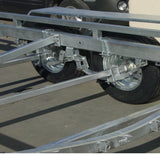 BOAT TRAILER DOUBLE AXLE EYE ROCKER TYPE 50MM SPRING LEAF HOT DIPPED MOUNTING ASSEMBLY KIT