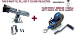 WINCH POST + CARRIER + 3000LBS(1360 KG) WINCH FOR MEADIUM TO HEAVY BOATS