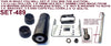 KEEL ROLLER SUPER HEAVY DUTY BRACKET+POLYURETHINE ROLLERS+END CAPS +16MM OR 19MM SHAFTS FOR BOATTRAILERS