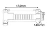 COUPLING HYDRAULIC OVERRIDE 50MM RATING 2000KG WITH AUSTRALIAN STANDARD AS4177.3