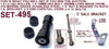 KEEL ROLLER- 200MM + 'C' BRACKET+ 2 X FULL COVER END CAPS +19MM HEX BOLT
