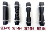 KEEL ROLLER- 200MM + 'C' BRACKET+ 2 X FULL COVER END CAPS +19MM HEX BOLT