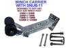 BOAT TRAILER WINCH CARRIER HEADS FOR WINCH POST WITH S/STEEL HEX BOLT