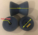 BOAT TRAILER WINCH CARRIER HEADS FOR WINCH POST WITH S/STEEL HEX BOLT