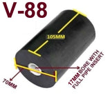 Keel Rollers Size-115mm Or 110mm Or 105mm For Boat Trailers With'""C Brackets
