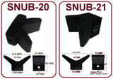 SNUB/V-BLOCK -20 OR -21 FOR BOAT TRAILERS MADE FROM NATURAL RUBBER