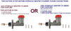 Trailer Hydraulic Master Cylinder  3/4" OR 7/8" for Boat trailer Coupling