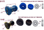 BOAT TRAILER WINCH CARRIER HEADS FOR WINCH POST WITH S/STEEL HEX BOLT