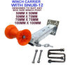 BOAT TRAILER WINCH CARRIER HEADS FOR WINCH POST WITH S/STEEL HEX BOLT