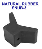 SNUB/V-BLOCK FOR BOAT TRAILERS MADE FROM NATURAL RUBBER