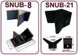 SNUB/V-BLOCK FOR BOAT TRAILERS MADE FROM NATURAL RUBBER