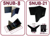 SNUB/V-BLOCK FOR BOAT TRAILERS MADE FROM NATURAL RUBBER
