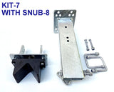 WINCH POST(70MM X 70MM) + CARRIER + WINCH(3000LBS) WITH NATURAL RUBBER SNUB