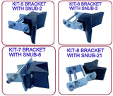 WINCH POST(70MM X 70MM) + CARRIER + WINCH(3000LBS) WITH NATURAL RUBBER SNUB