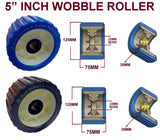 BOAT TRAILER HEAVY DUTY WOBBLE ROLLER SET-2 SET OF 3 WITH FIXED HEIGHT