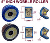 BOAT TRAILER HEAVY DUTY WOBBLE ROLLER SET-2 SET OF 3 WITH FIXED HEIGHT