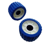 WOBBLY ROLLERS FOR JET SKI & BOAT  TRAILERS- BLUE- 20MM OR 22MM OR 27MM