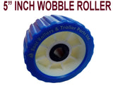 WOBBLY ROLLERS FOR JET SKI & BOAT  TRAILERS- BLUE- 20MM OR 22MM OR 27MM