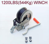 JET SKI Or SMALL TO MEDIUM BOAT WINCH POST + CARRIER + 1200LBS WINCH + SNUB