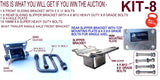 BOAT TRAILER FRONT & REAR LEAF SPRING SINGLE AXLE HANGER-1000 & 1500Kg CAPACITY
