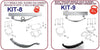 BOAT TRAILER FRONT & REAR LEAF SPRING SINGLE AXLE HANGER-1000 & 1500Kg CAPACITY