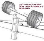 SUPER HEAVY DUTY- Dual Assembly With Roller Arm For Boat Trailers