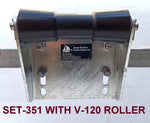 KEEL ROLLER WITH BRACKET & 19MM SHAFT FOR JET SKI & BOAT TRAILERS