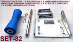 SELF CENTRING KIT -1 OR KIT-2, FOR 'V' SHAPE TRAILER WITH POLYETHYLENE ROLLER & 16MM SHAFT