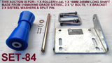 SELF CENTRING KIT -1 OR KIT-2, FOR 'V' SHAPE TRAILER WITH POLYETHYLENE ROLLER & 16MM SHAFT