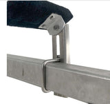 BOAT TRAILER & JET SKI BUNK UPRIGHT BRACKET WITH SWIVEL TOP AND U BOLTS FOR BOAT TRAILERS