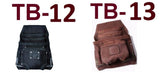 SINGLE LEATHER RIGGER POUCH WITH 2X STEEL HAMMER HOLDER AND HEAVY DUTY TOOL BELT
