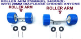 WOBBLE ROLLER SUPER HEAVY DUTY SETS PIGGYBACK MOUNTING FOR BOAT TRAILERS
