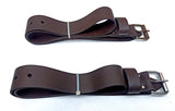 SINGLE LEATHER RIGGER POUCH WITH 2X STEEL HAMMER HOLDER AND HEAVY DUTY TOOL BELT