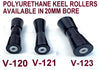 JET SKI  WOBBLE ROLLER ASSEMBLY- WITH DOUBLE ‘C’ BRACKET.