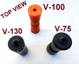 POLYURETHANE & RUBBER ROLLERS FOR BOAT TRAILERS WITH 20MM BORE