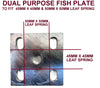 ‘U’ BOLTS & FISH PLATE FOR LEAF SPRING BOAT TRAILERS