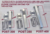 WOBBLY ROLLER ASSEMBLY X 4 -PENDULUM TYPE WITH ARM FOR BOAT TRAILERS