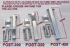 WOBBLY ROLLER ASSEMBLY X 4 -PENDULUM TYPE WITH ARM FOR BOAT TRAILERS