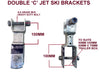 JET SKI ROLLER BANK ASSEMBLY-1820 METERS LONG WITH DOUBLE “C” MOUNTING BRACKETS