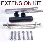 HEAVY DUTY GUIDE ON WITH 306MM SIDE ROLLERS, PAIR BOAT TRAILER GUIDE WITH EXTENDER