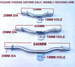 WOBBLE ROLLER FULL SET WITH UPRIGHT BRACKET FOR BOAT TRAILER - 4 X QUAD SETS.