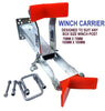 WINCH POST + 2 X LARGE HALF MOON PLATE + 3000LBS WINCH FOR BOAT TRAILERS.