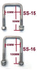 M12 X FULLY GALVANIZED ' U ' BOLTS FOR ALL SIZES CROSS BAR/ TUBE/CROSS SECTION.