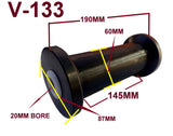 KEEL ROLLER POLYURETHANE WITH 20MM BORE.